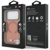 Etui BMW M IML Shockproof Metal Logos    MagSafe do iPhone 17 Pro pomarańczowy